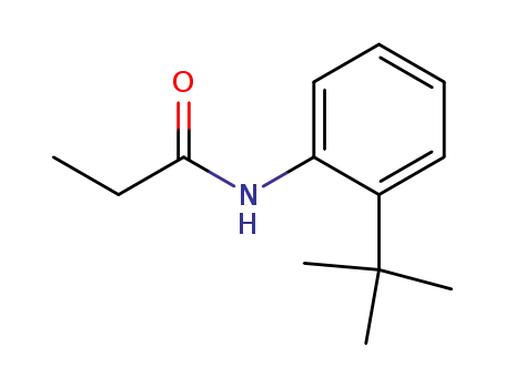 Propanamide, N-[2-(1,1-dimethylethyl)phenyl]-