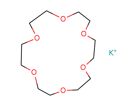 Molecular Structure of 31270-13-0 ((18-crown-6)potassium)