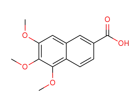5,6,7-Trimethoxy-2-naphthoic acid