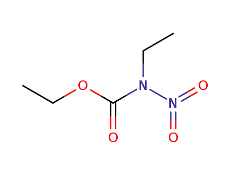 Molecular Structure of 6274-16-4 (ethyl ethyl(nitro)carbamate)