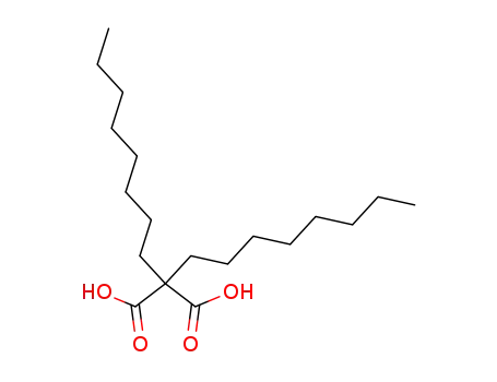Molecular Structure of 4372-37-6 (Propanedioic acid, dioctyl-)