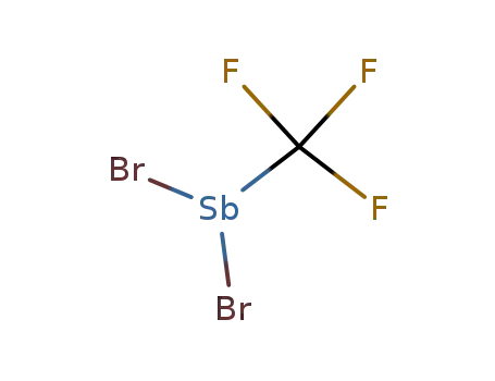 Molecular Structure of 754-14-3 (Trifluormethyl-dibromstiban)