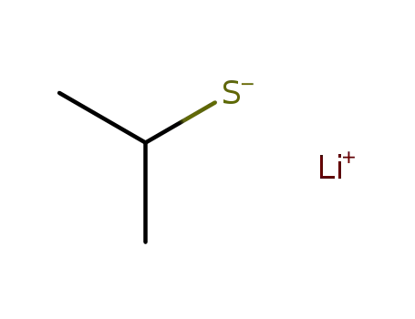 Molecular Structure of 16203-41-1 (2-Propanethiol, lithium salt)