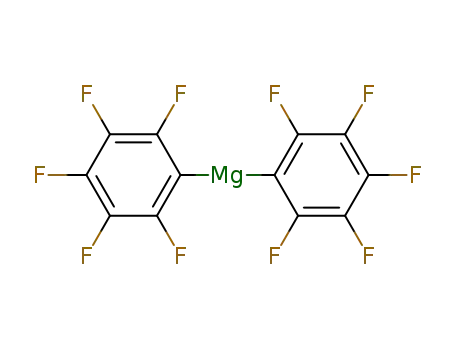 Molecular Structure of 17436-90-7 (bis-(pentafluoro phenyl) magnesium)