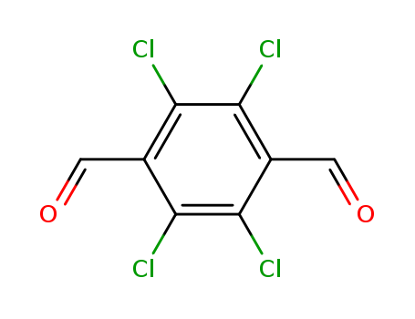 2,3,5,6-tetrachlorobenzene-1,4-dicarbaldehyde cas  3421-67-8