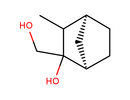Molecular Structure of 131694-72-9 ((1R,4S)-2-Hydroxymethyl-3-methyl-bicyclo[2.2.1]heptan-2-ol)