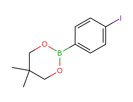 5,5-dimethyl-2-(4-iodophenyl)-1,3,2-dioxaborinane