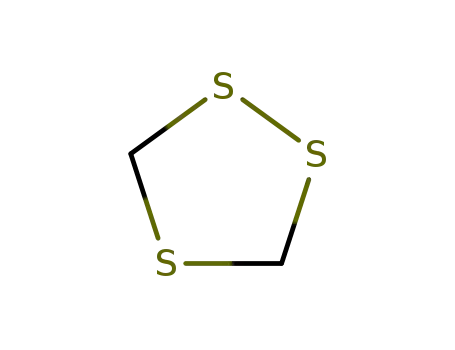 Molecular Structure of 289-16-7 (1,2,4-Trithiolane)