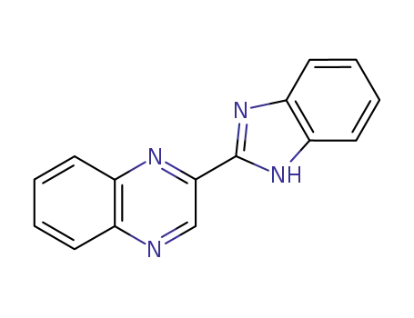 Molecular Structure of 2215-43-2 (2-(1H-benzo[d]imidazol-2-yl)quinoxaline)