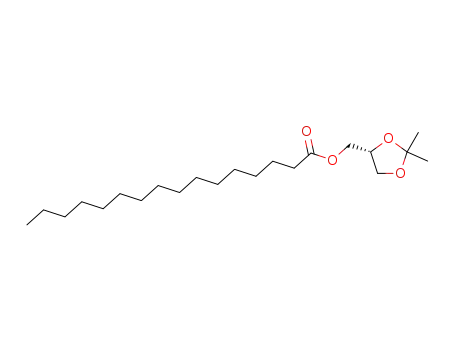 Hexadecanoic acid, (2,2-dimethyl-1,3-dioxolan-4-yl)methyl ester, (R)-