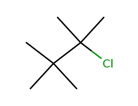 Molecular Structure of 918-07-0 (3-CHLORO-2,2,3-TRIMETHYLBUTANE)