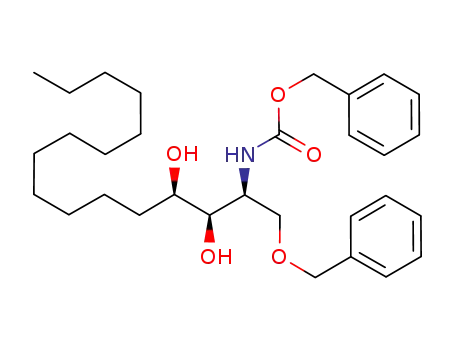 (2S,3R,4R)-1-(benzyloxy)-2-<N-(benzyloxycarbonyl)amino>hexadecane-3,4-diol