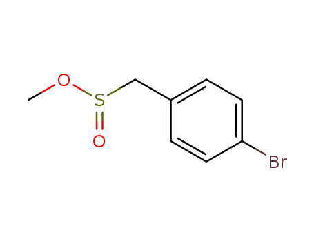Molecular Structure of 188050-05-7 ((4-Bromo-phenyl)-methanesulfinic acid methyl ester)