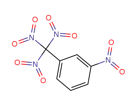 Molecular Structure of 71156-14-4 (Benzene, 1-nitro-3-(trinitromethyl)-)