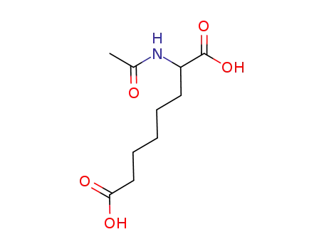 Octanedioic acid, 2-(acetylamino)-