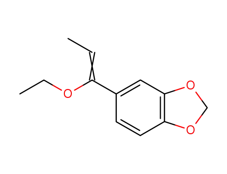Molecular Structure of 108757-52-4 (1ξ-ethoxy-1ξ-benzo[1,3]dioxol-5-yl-propene)