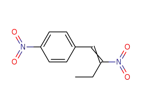 Molecular Structure of 1212-20-0 (Benzene, 1-nitro-4-(2-nitro-1-butenyl)-)