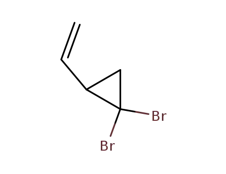Molecular Structure of 5398-65-2 (1,1-Dibromo-2-ethenylcyclopropane)