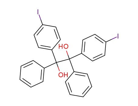 Molecular Structure of 861602-18-8 (1,2-bis-(4-iodo-phenyl)-1,2-diphenyl-ethane-1,2-diol)