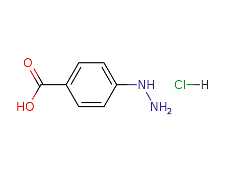 Molecular Structure of 24589-77-3 (4-Hydrazinobenzoic acid hydrochloride)