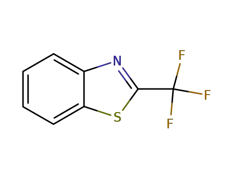 Molecular Structure of 14468-40-7 (2-(Trifluoromethyl)benzothiazole)