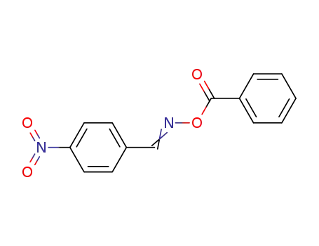 Benzaldehyde, 4-nitro-, O-benzoyloxime