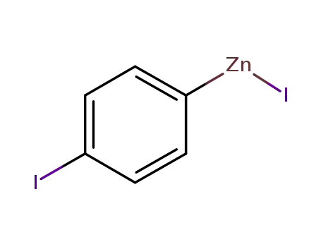 Molecular Structure of 151073-93-7 (C<sub>6</sub>H<sub>4</sub>I<sub>2</sub>Zn)