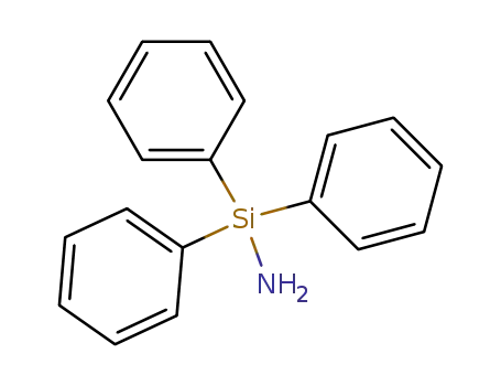 Molecular Structure of 4215-80-9 (AMINOTRIPHENYLSILANE)