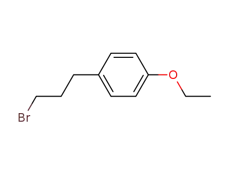 Molecular Structure of 720682-47-3 (4-(3-bromo-propyl)-phenetole)