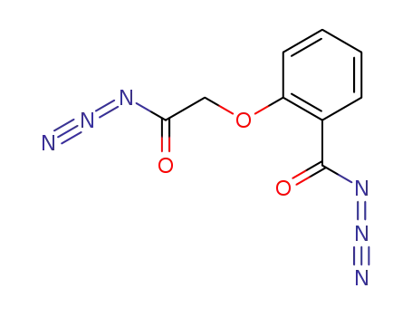 Molecular Structure of 859942-82-8 (2-azidocarbonylmethoxy-benzoyl azide)