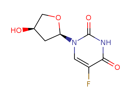 2,4(1H,3H)-Pyrimidinedione, 5-fluoro-1-(tetrahydro-4-hydroxy-2-furanyl )-, cis-
