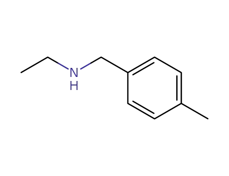 Molecular Structure of 39099-13-3 (N-ETHYL-P-METHYLBENZYLAMINE)