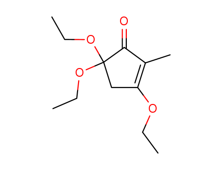2-Cyclopenten-1-one, 3,5,5-triethoxy-2-methyl-