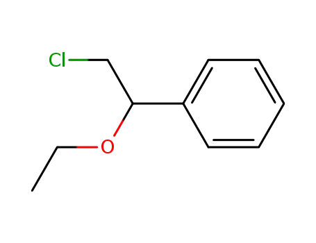 Molecular Structure of 36747-99-6 ((2-chloro-1-ethoxyethyl)benzene)