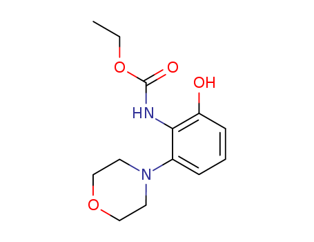 Carbamicacid, [2-hydroxy-6-(4-morpholinyl)phenyl]-, ethyl ester (9CI) cas  55898-77-6