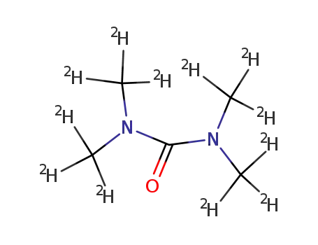 Molecular Structure of 51219-89-7 (TETRAMETHYLUREA-D12)