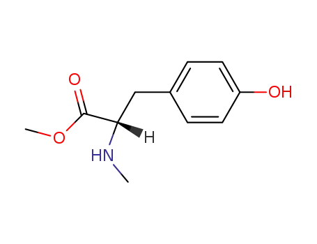 Methyl (2S)-3-(4-hydroxyphenyl)-2-(methylamino)propanoate