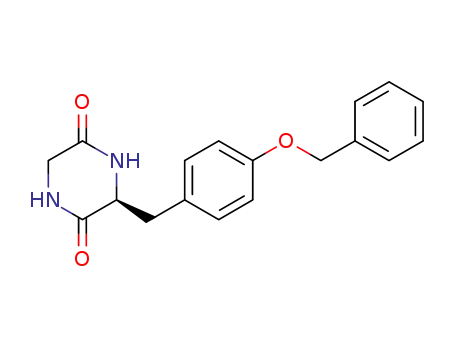 Molecular Structure of 1628630-12-5 (cyclo(L-tyrosine(OBn)-glycine))