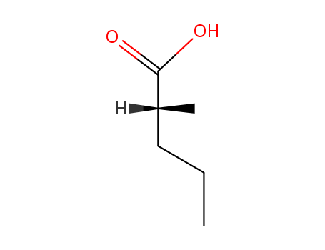 Pentanoic acid, 2-methyl-, (R)-
