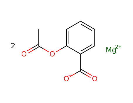 Molecular Structure of 132-49-0 (magnesium o-acetylsalicylate)