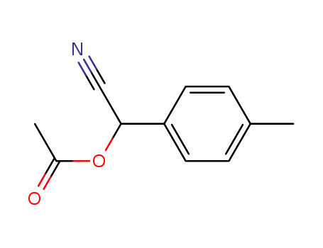 α-acetoxy-2-(4-methylphenyl)acetonitrile