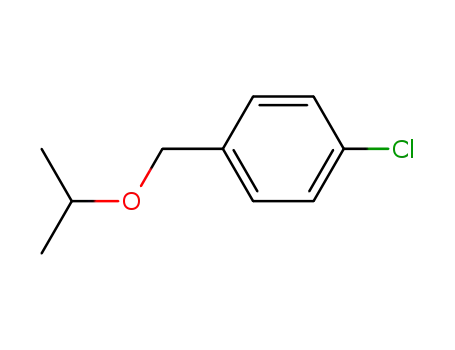 Molecular Structure of 1200-10-8 (Benzene, 1-chloro-4-[(1-methylethoxy)methyl]-)