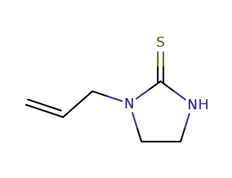 Molecular Structure of 24521-43-5 (1-allylimidazolidine-2-thione)