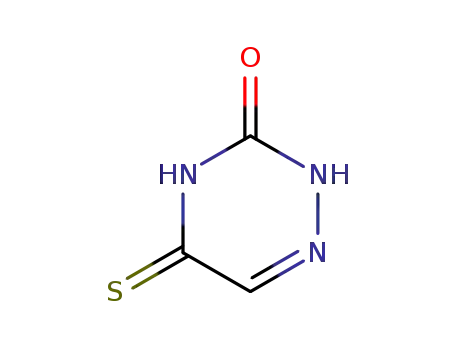 Molecular Structure of 1627-37-8 (1,2,4-Triazin-3(2H)-one, 4,5-dihydro-5-thioxo-)