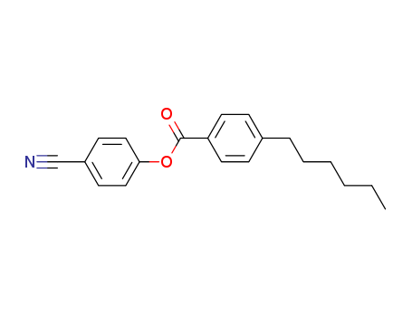 Benzoic acid, 4-hexyl-,4-cyanophenyl ester