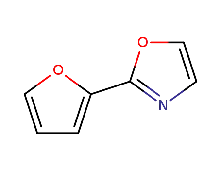 Molecular Structure of 106833-75-4 (2-(2-furyl)-1,3-oxazole)