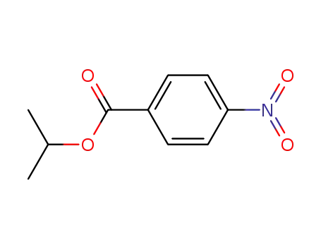 Molecular Structure of 13756-40-6 (propan-2-yl 4-nitrobenzoate)