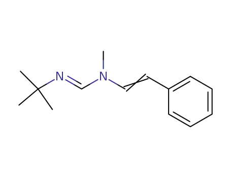N'-tert-Butyl-N-methyl-N-((E)-styryl)-formamidine