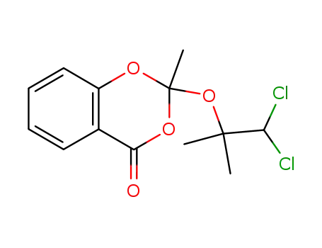 2-(2,2-Dichloro-1,1-dimethyl-ethoxy)-2-methyl-benzo[1,3]dioxin-4-one
