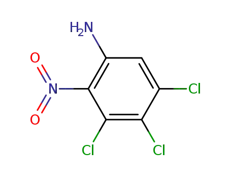 3,4,5-trichloro-2-nitro-aniline